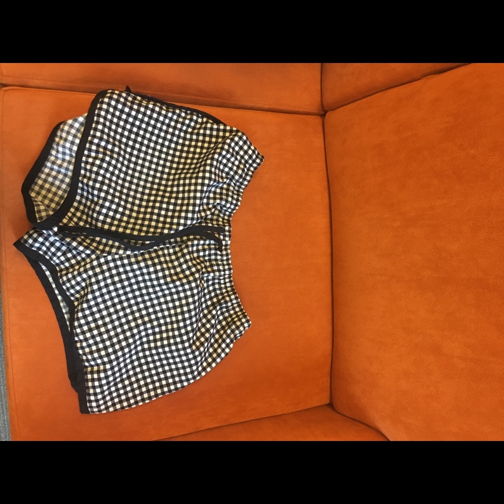 Checked shorts
